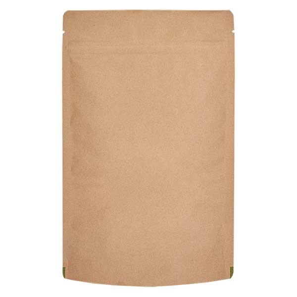 Kraftpapier- Standbodenbeutel Beutel braun (Füllmenge ca. 100g / 120x200mm)