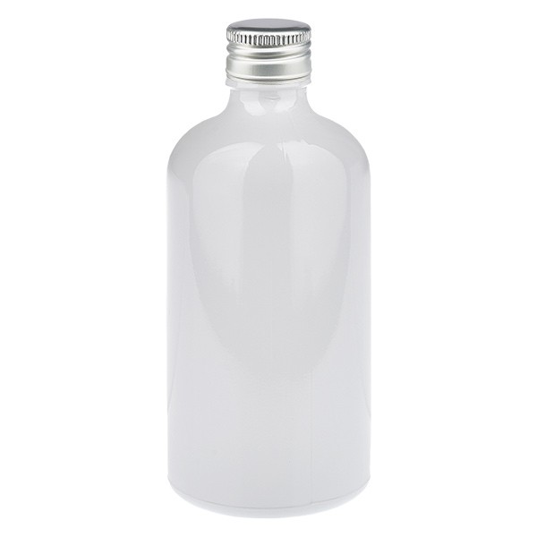 100ml Flasche 11mm SV Alu-Si. STD WhiteL. UT18/100