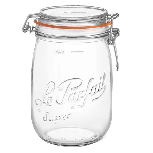 1000ml Vorratsglas &quot;Super&quot; + Bügelverschluss Le Parfait®