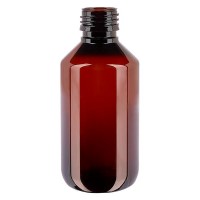 PET Medizinflasche 200ml braun PP28, o. Verschl. PET Medizinflasche 200ml braun PP28, o. Verschl.