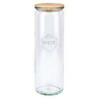 WECK-Zylinderglas 600ml mit Holzdeckel WECK-Zylinderglas 600ml mit Holzdeckel
