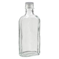 125 ml Meplat klar mit Alu Verschluss silber PP22 125 ml Meplat klar mit Alu Verschluss silber PP22