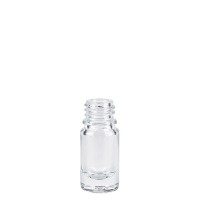 Klarglasflasche 5ml ohne Verschluss Klarglasflasche 5ml ohne Verschluss