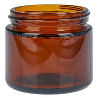 Vorschau: Glastiegel 60ml braun mit Einlegedeckel UNiTWIST Vorschau: Glastiegel 60ml braun mit Einlegedeckel UNiTWIST