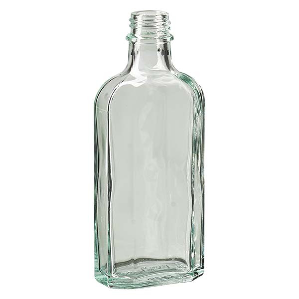 125 ml weiße Meplatflasche mit DIN 22 Mündung