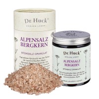 Alpensalz Bergkern Granulat (Steinsalz) Dr. Huck Alpensalz Bergkern Granulat (Steinsalz) Dr. Huck