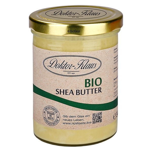 340g Bio SHEA Butter nativ Doktor-Klaus noWaste