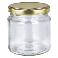 212ml Rundglas mit BasicSeal Deckel gold UNiTWIST 212ml Rundglas mit BasicSeal Deckel gold UNiTWIST
