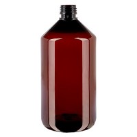 PET Medizinflasche 750ml braun (Veralflasche) PP28, ohne Verschluss PET Medizinflasche 750ml braun (Veralflasche) PP28, ohne Verschluss