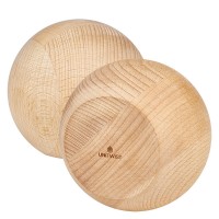Vorschau: 1062ml Tulpenglas WECK RR100 mit Holzkugel Buche Vorschau: 1062ml Tulpenglas WECK RR100 mit Holzkugel Buche