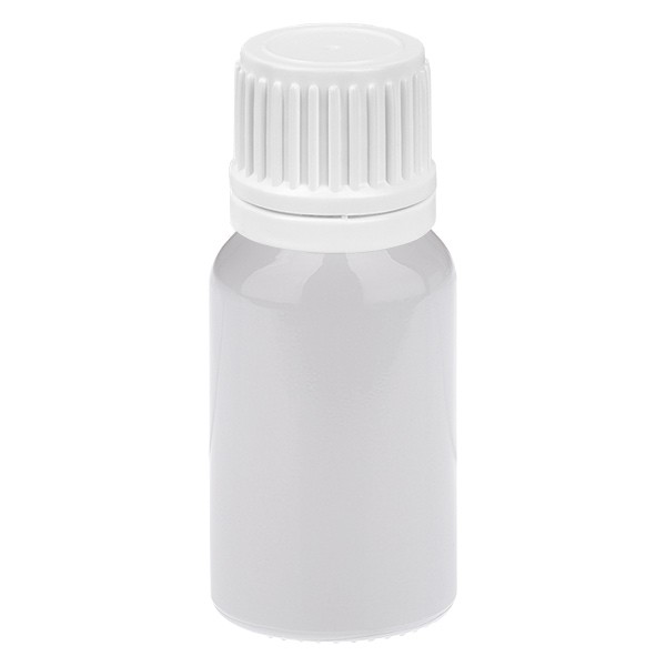 10ml Flasche 11mm SV weiss OV WhiteLine UT18/10