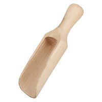 Holzschaufel Grösse M halbrunde Form - 140mm lang Holzschaufel Grösse M halbrunde Form - 140mm lang