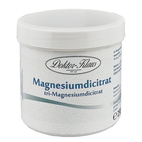 250g Doktor-Klaus tri-Magnesiumdicitrat wasserfrei