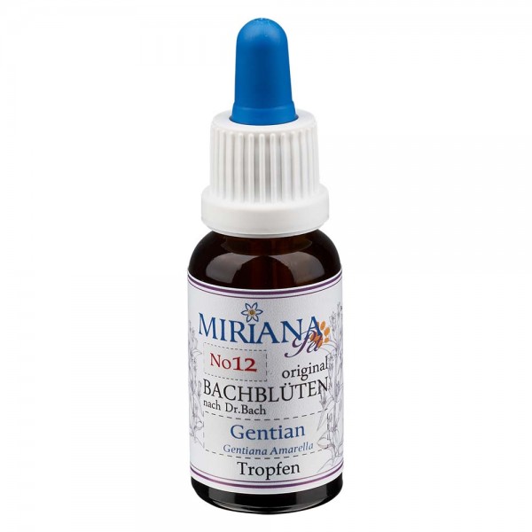 12 Gentian, 20ml Stockbottle, MirianaPet.