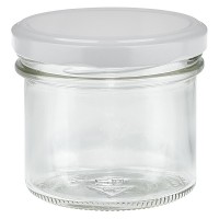 125ml Sturzglas mit BasicSeal Deckel weiss UNiTWiST 125ml Sturzglas mit BasicSeal Deckel weiss UNiTWiST