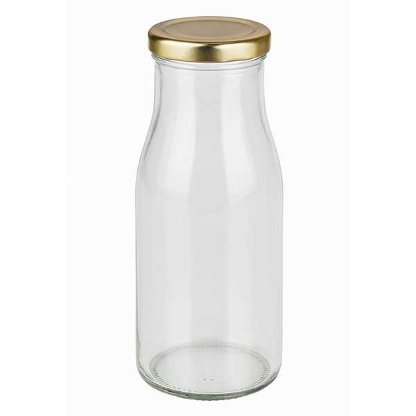 150ml Flasche mit BasicSeal Deckel gold UNiTWIST