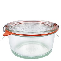 450ml Gourmetglas komplett WECK RR120 450ml Gourmetglas komplett WECK RR120