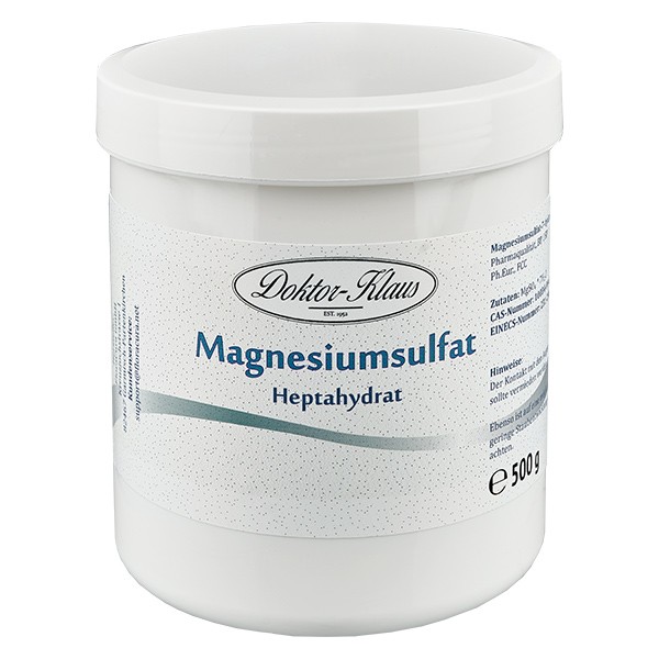 500g Doktor-Klaus Magnesiumsulfat-7-hydrat