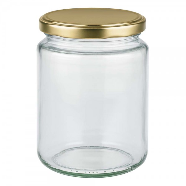 450g Honigglas mit goldenem Deckel BasicSeal UNiTWIST