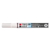 Malstift Weiss 1-2mm für Glas/Porzellan Malstift Weiss 1-2mm für Glas/Porzellan