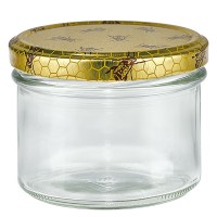 225ml Sturzglas + BasicSeal Deckel Bienenwabe UNiTWiST 225ml Sturzglas + BasicSeal Deckel Bienenwabe UNiTWiST