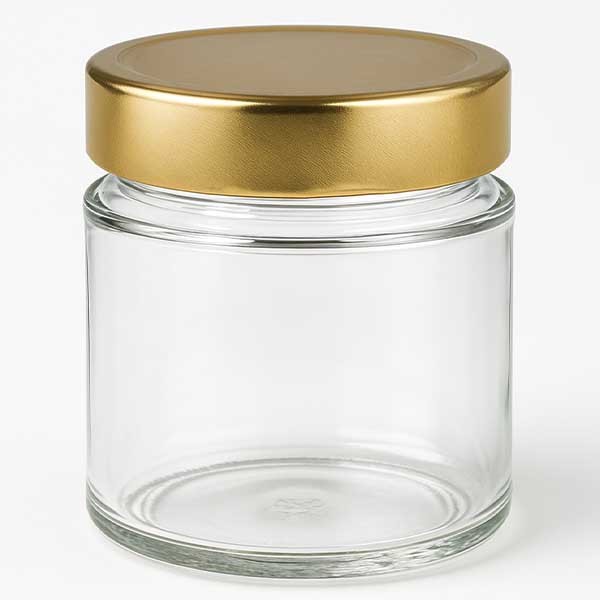 135ml Rundglas mit BasicSeal Deckel gold deep UNiTWiST