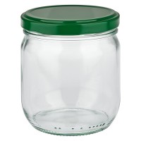 425ml Rundglas + BasicSeal Deckel grün UNiTWIST 425ml Rundglas + BasicSeal Deckel grün UNiTWIST