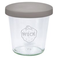 290ml Sturzglas hoch WECK mit Silikondeckel grau 290ml Sturzglas hoch WECK mit Silikondeckel grau