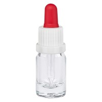 5ml Pipettenflasche weiss/rot OV ClearLine UT18/5 5ml Pipettenflasche weiss/rot OV ClearLine UT18/5