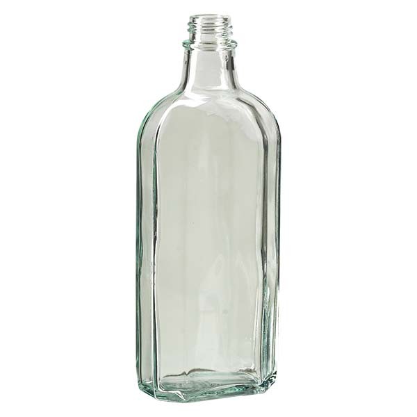 250 ml weiße Meplatflasche mit DIN 22 Mündung