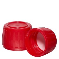 Schraubverschluss rot 28mm für Medizinflaschen (OV) mit EPE-Dichtscheibe Schraubverschluss rot 28mm für Medizinflaschen (OV) mit EPE-Dichtscheibe