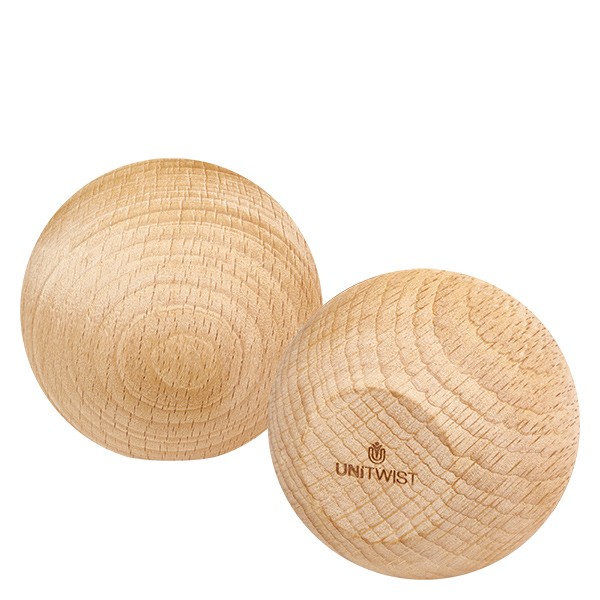 200ml Delikatessengl. WECK RR60 m. Holzkugel Buche