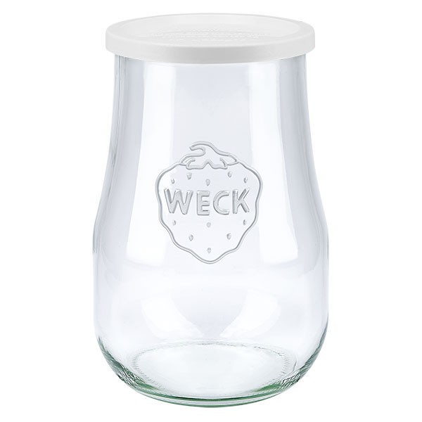WECK 1750ml Tulpenglas mit Frischhalte Deckel