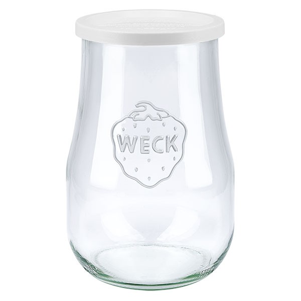 WECK 1750ml Tulpenglas mit Frischhalte Deckel