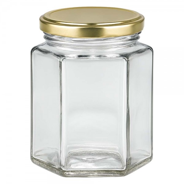 250g Honigglas mit goldenem Deckel BasicSeal UNiTWIST
