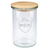WECK-Sturzglas 1000ml mit Holzdeckel WECK-Sturzglas 1000ml mit Holzdeckel