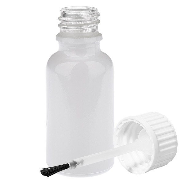 20ml Pinselflasche weiss STD WhiteLine UT18/20
