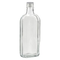 250 ml Meplat klar mit Alu Verschluss silber PP22 250 ml Meplat klar mit Alu Verschluss silber PP22