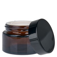 Glastiegel 30ml braun mit Einlegedeckel UNiTWIST Glastiegel 30ml braun mit Einlegedeckel UNiTWIST