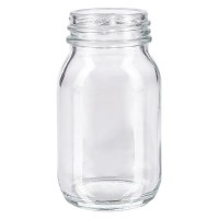 Weithalsflasche 100ml Klarglas  mit DIN 40 Mündung ohne Verschluß Weithalsflasche 100ml Klarglas  mit DIN 40 Mündung ohne Verschluß