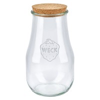 2700ml Tulpenglas WECK RR100 mit Korken natur 2700ml Tulpenglas WECK RR100 mit Korken natur