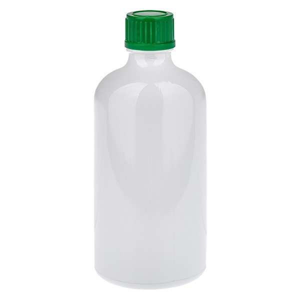 100ml Flasche 11mm SV grün STD WhiteLine UT18/100