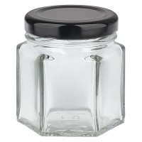 47ml Hexaglas mit BasicSeal Deckel schwarz UNiTWIST 47ml Hexaglas mit BasicSeal Deckel schwarz UNiTWIST