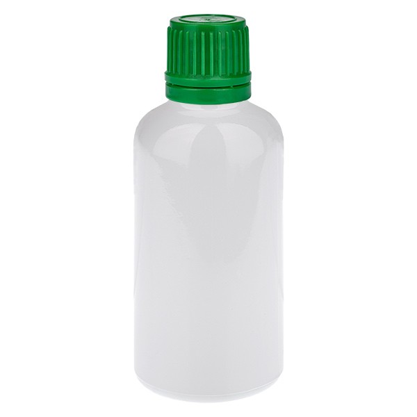 50ml Flasche 11mm SV grün OV WhiteLine UT18/50