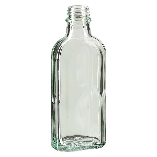 100 ml weiße Meplatflasche mit DIN 22 Mündung