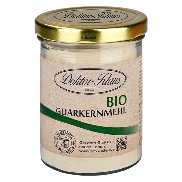 300g Bio Guarkernmehl Doktor-Klaus noWaste