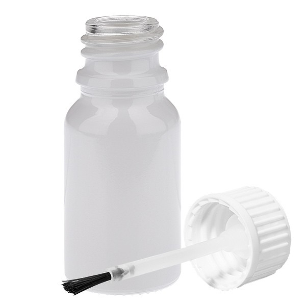 10ml Pinselflasche weiss STD WhiteLine UT18/10