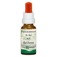 25 Red Chestnut, 20ml Stockbottle, MirianaPet. 25 Red Chestnut, 20ml Stockbottle, MirianaPet.