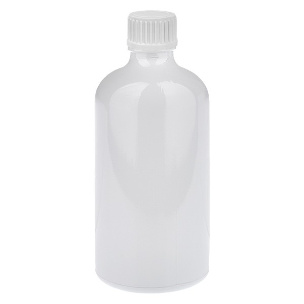 100ml (Glo.)Flasche.. 3mm GR w. STD WhiteL. UT18/100