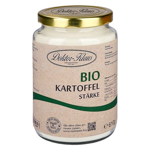 610g Bio Kartoffelstärke Doktor-Klaus noWaste